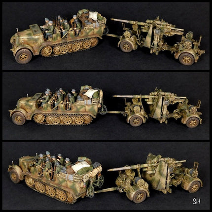 280069 - 8.8cm Flak 36/37 AA/AT Gun with SdAh 202 & Crew