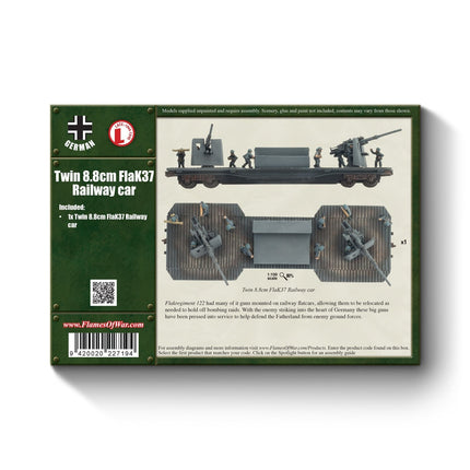 8.8cm Railway AA Gun (Twin)