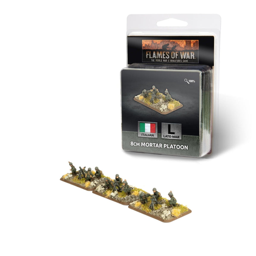 8cm Mortar Platoon - Battlefront Miniatures