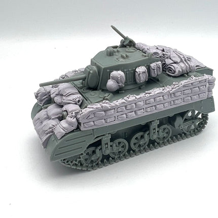 M5A1 Stuart Stowage Kit - Resin