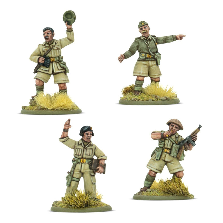 8th Army Platoon Commanders - Sonder - /Einzelmodelle - Warlord Games - 403201003