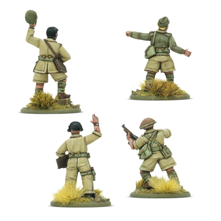 8th Army Platoon Commanders - Sonder - /Einzelmodelle - Warlord Games - 403201003