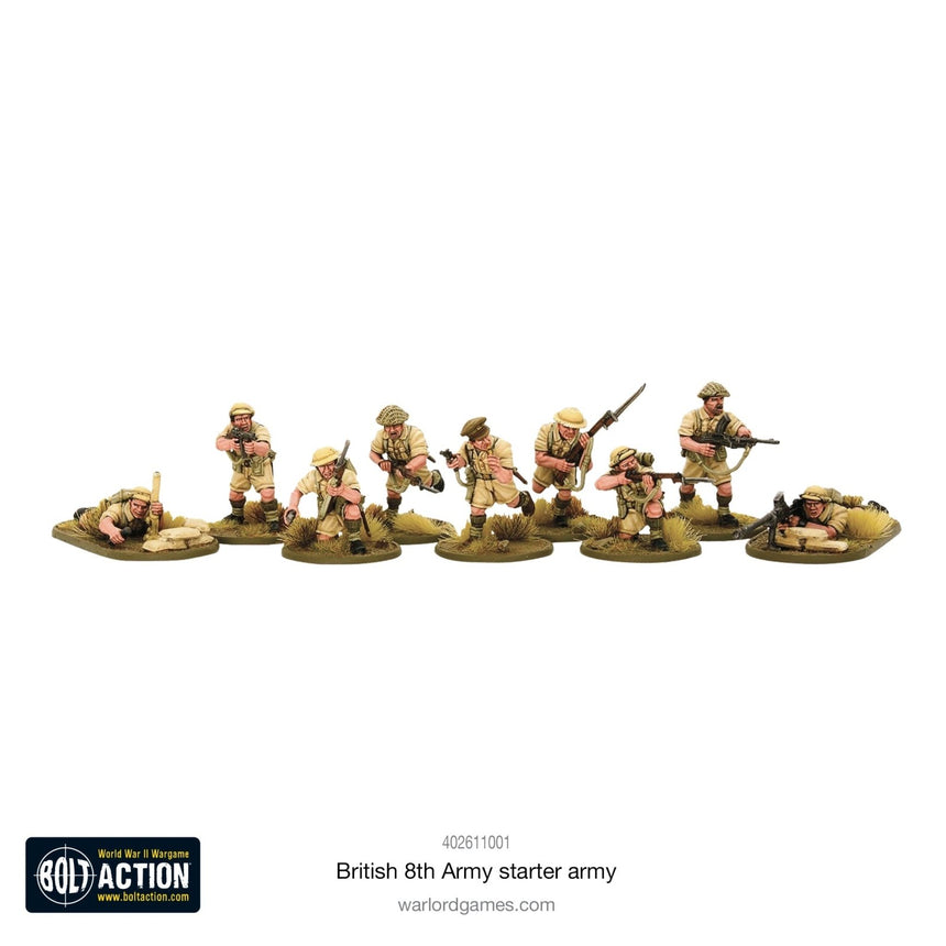 8th Army Starter Army - Starterarmee - Warlord Games - 402611001