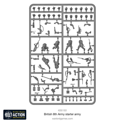 8th Army Starter Army - Starterarmee - Warlord Games - 402611001