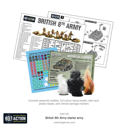 8th Army Starter Army - Starterarmee - Warlord Games - 402611001