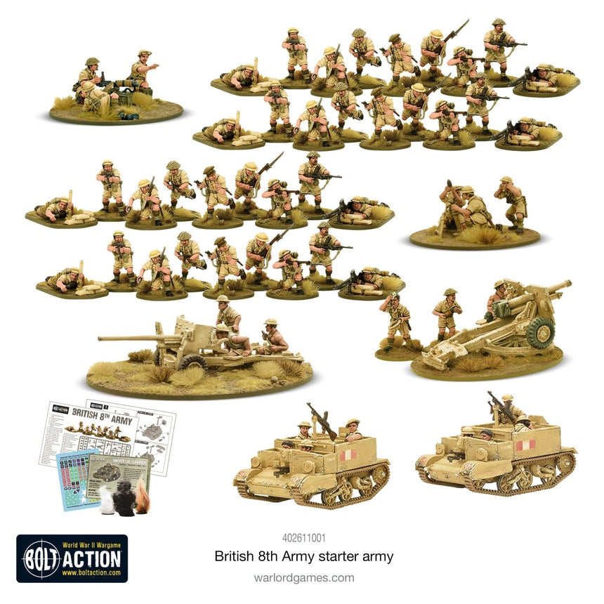 8th Army Starter Army - Starterarmee - Warlord Games - 402611001