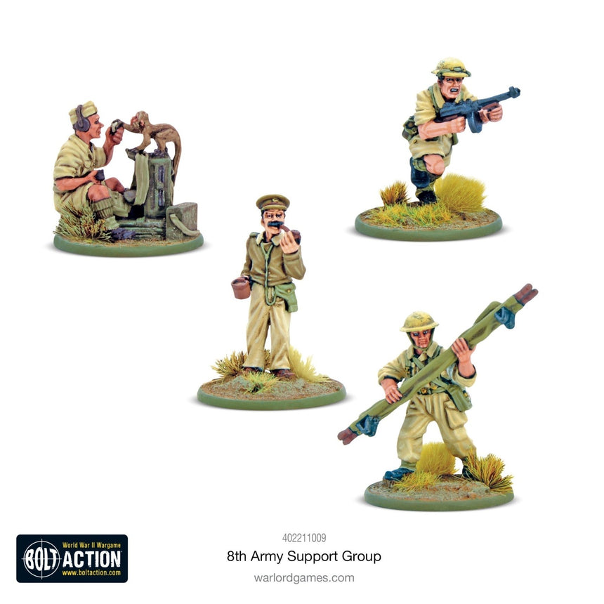 8th Army Support Group - Infanterie - Warlord Games - 402211009