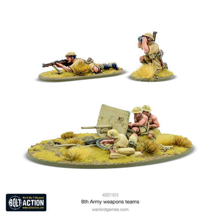 8th Army Weapons Teams - Infanterie - Warlord Games - 402211013