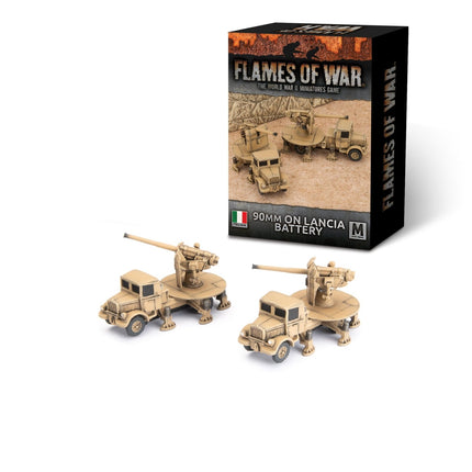 90mm on Lancia Tank Destroyer