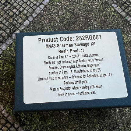 M4A3 Stowage Kit - Resin