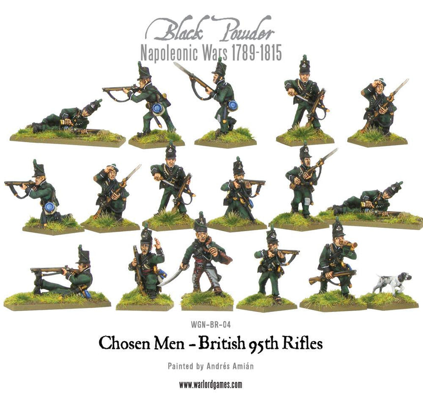95th Rifles - Chosen Men - Infanterie - Warlord Games - WGN-BR-04