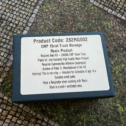 CMP 15cwt Truck Stowage Kit - Resin