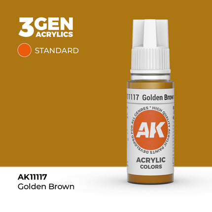 Golden Brown - 3rd Generation Acrylic (17 ml)
