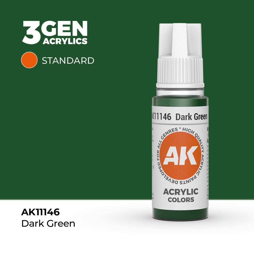 Dark Green - 3rd Generation Acrylic (17 ml)