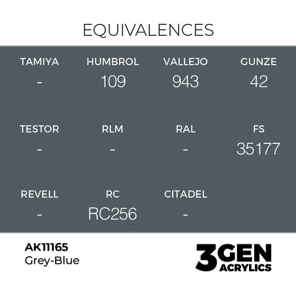 AK Interactive 3rd Generation - Grey-Blue 17 ml