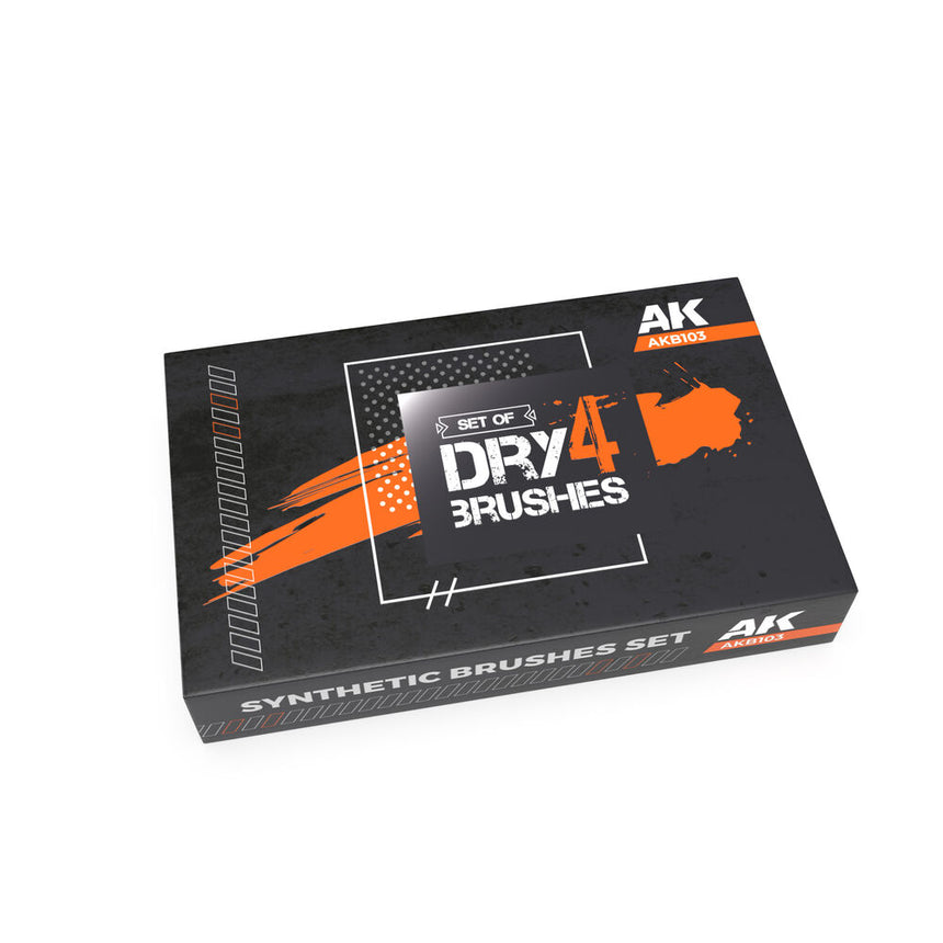 Dry Brushes - Brush Set (4 Pinsel)