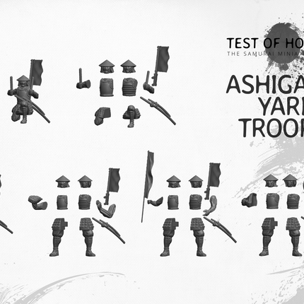 Ashigaru Yari Troops Sprue