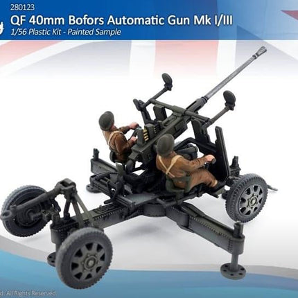 280123 - British 40mm Bofors Automatic Gun Mk I/III