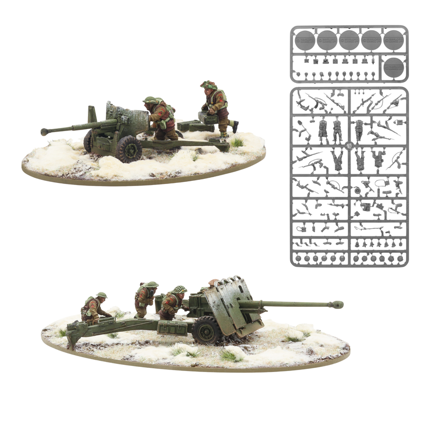 British Army (Winter) Anti-Tank Battery - Warlord Games
