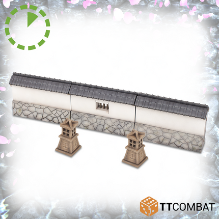 Toshi: Courtyard Wall Extensions - TT Combat - TTSCW-EES-102