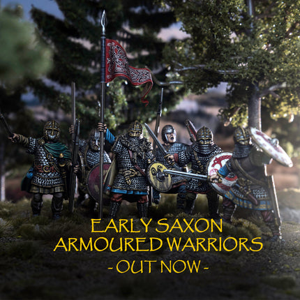 Early Saxon Armoured Warriors (36 Figuren)