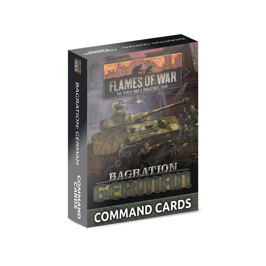 Bagration: German Command Cards