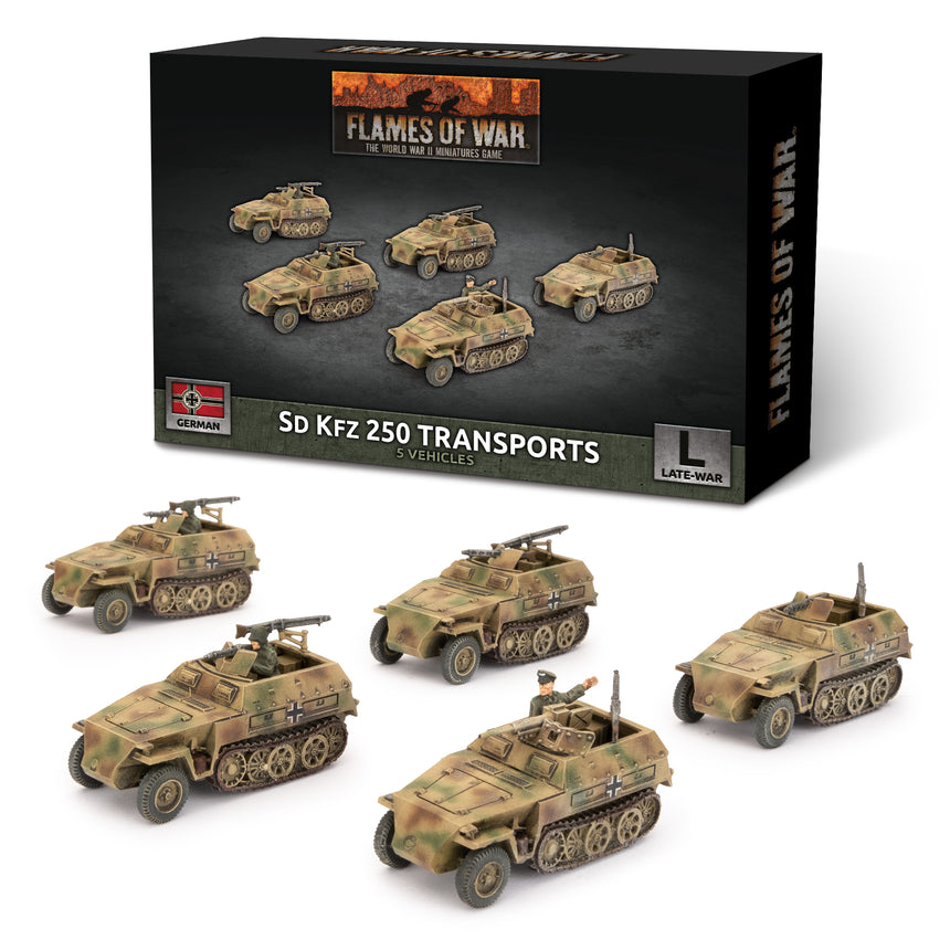 Sd Kfz 250 Recce Platoon