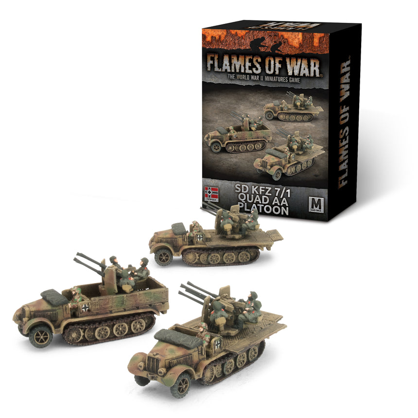 Sd Kfz 7/1 Flakvierling Platoon