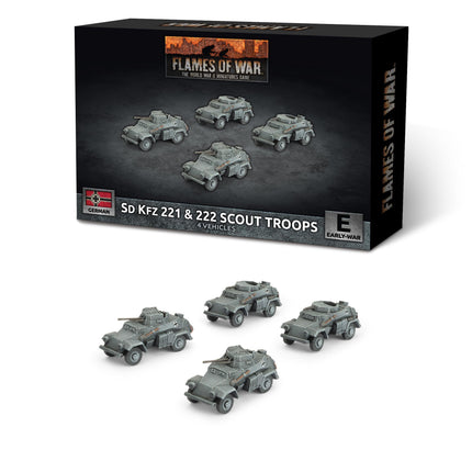 Sd Kfz 222 / 221 Scout Troop