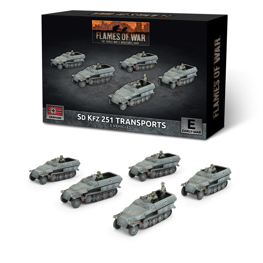 Sd Kfz 251 Half-track Transport Platoon