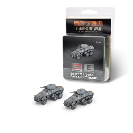 Sd Kfz 231 (6-rad) Heavy Scout Troop