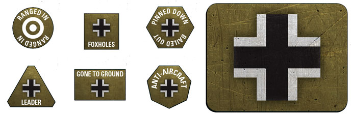 German Tokens & Objectives (Late War)