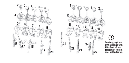 German passengers sprue