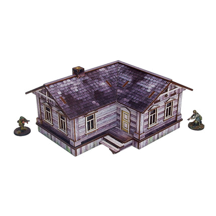 WW2 Ostfront Village Iwan's House (vorbemalt) - Warlord Games - H00237