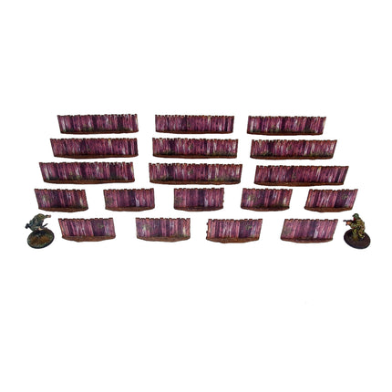 WW2 Ostfront Village Low Fence (vorbemalt) - Warlord Games - H00241