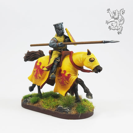 Victrix Medieval Knights - 28mm Berittene Ritter (Hartplastik)