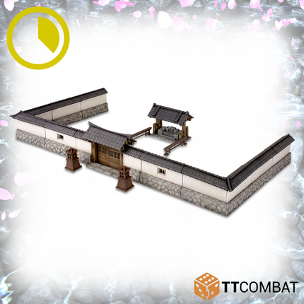 Toshi: Courtyard Walls - TT Combat - TTSCW-EES-100