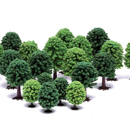 Deciduous Trees (5cm - 9cm) - 20 assorted trees