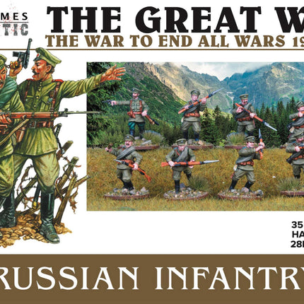 Russian Infantry - Russische Infanterie (Erster Weltkrieg / Russische Revolution)