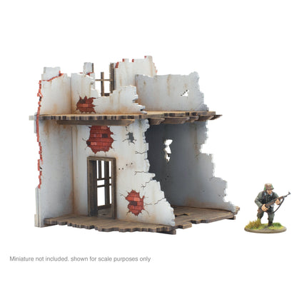 City in Ruins - Single Storey Building Facade (1)