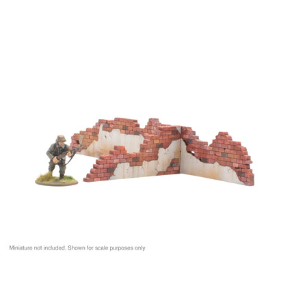 City in Ruins - Destroyed Building Wall Pack