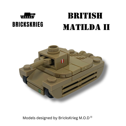 British Matilda II - Brickskrieg - MAT-BR-01