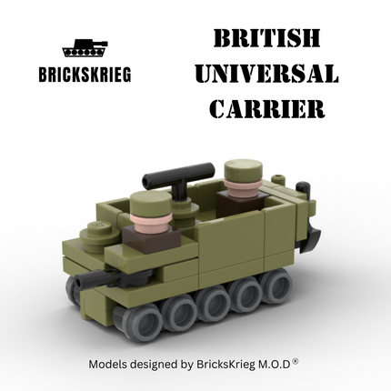 British Universal Carrier - Brickskrieg - UCA-BR-01