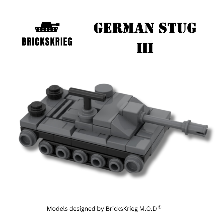 German StuG III - Brickskrieg - SG3-GE-01