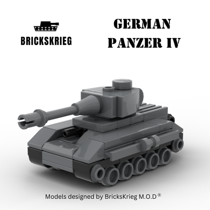 German Panzer IV - Brickskrieg - PZ4-GE-01