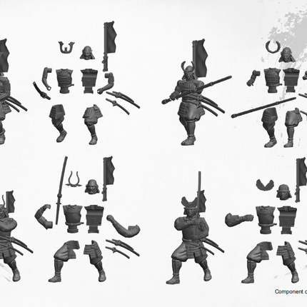 Samurai Infantry Sprue