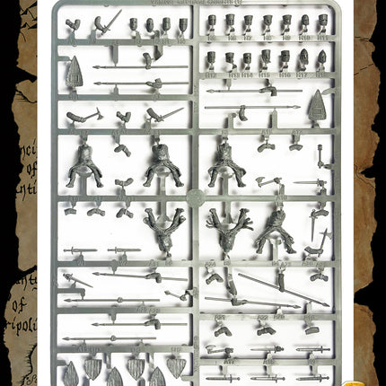 Victrix Medieval Knights - 28mm Berittene Ritter (Hartplastik)