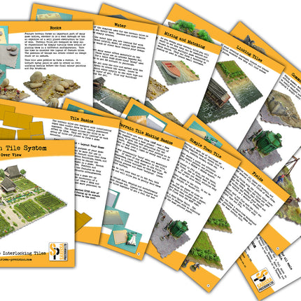 3'x3' Terrain Tile System Pack