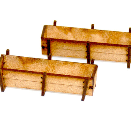 Troughs (x3) (28mm)