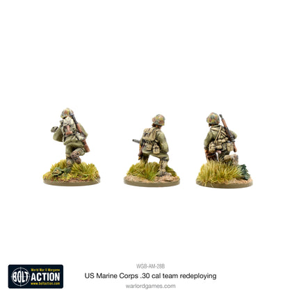 USMC 30 Cal MMG team redeploying
